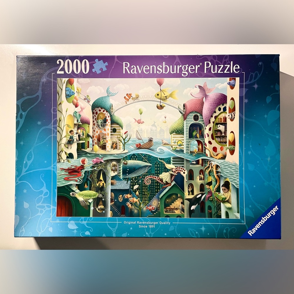 Ravensburger - 2000 Piece Puzzle - If Fish Could Walk